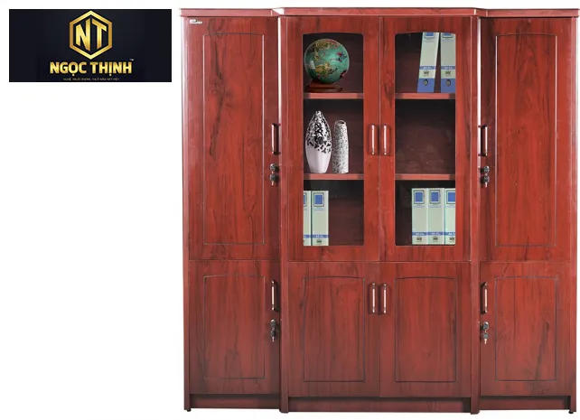 Tủ Đựng Tài Liệu Bằng Gỗ SƠN PU DC2000H9